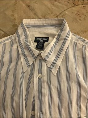 Polo Jeans Ralph Lauren Striped Shirt XL🔥